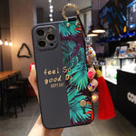 Load image into Gallery viewer, sumkeymi Wrist Strap Phone Holder Case For iphone 13 Pro Max 11 12 Pro Max 7 8 Plus X XS XR Chinese Culture Pattern TPU Cover
